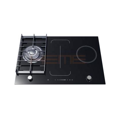 China Ceramic Household Factory Design Kitchen Appliances OEM/ODM China New 76cm Glass Hob Combination Stove 4 Burners for sale