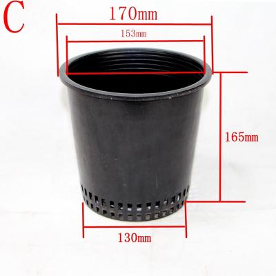 China C Durable Agriculture Mesh Bottom Gallon 6 Inch Plastic Pots for sale