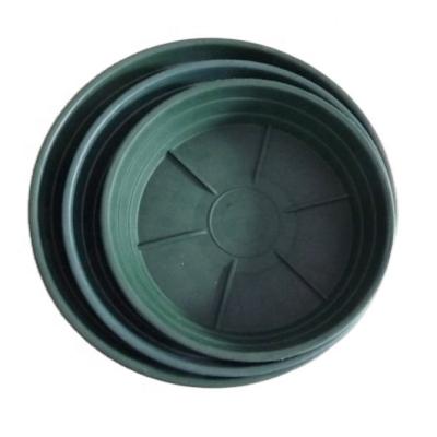 China Durable Round Garden Flower Potted Saucer Trays Trays Plant Potted Plastic Saucer for sale