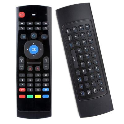 China T3 2.4G rf version MX3 support air tongues automatic fly multi standard mouse smart remote control wireless keyboard for Android TV box for sale