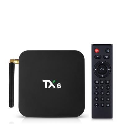 China Android 9.0 4GB 32GB 64GB TX 6 smart wifi IPTV OTT IPTV set-top box Android 9 TX6 Quad Core Allwinner H6 4k TV Dual Core for sale