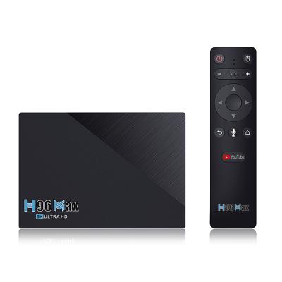 China Newest H96 MAX Rockchip RK3566 DDR4 8gb 64gb 128gb Android TV Box 11.0 Android 11 5Ghz Wifi HDR 8K H96 MAX With Voice Remote Control for sale