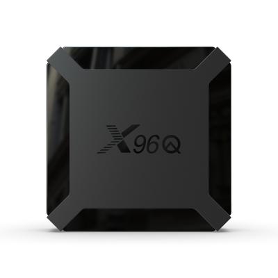 China OEM/ODM X96Q Android TV Box Factory Price Allwinner H313 Quad Core 1GB 8GB 2GB 16GB Smart TV OTT IPTV Quad Core 10.0 Box Set Top Box for sale