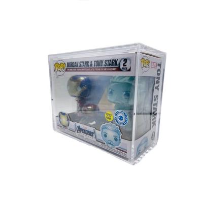 China Funko Pop Waterproof Clear Acrylic Box With Lid for sale