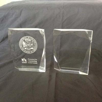 China Modern Lucite Acrylic Plate Awards for sale