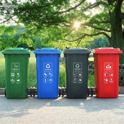 China Container Sustainable Waste Bin Waste Bin Garbage Lt 240 Solid Waste for sale