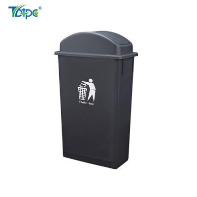 China Sustainable kitchen plastic waste bin 90 liters and plastic waste bin 90 liters for sale