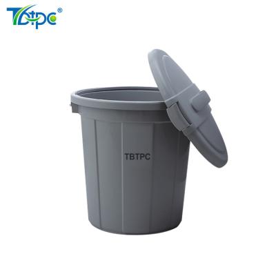 China Sustainable TB-70W 70Lplastic Round Trash Can Garbage Bin Trash Can for sale