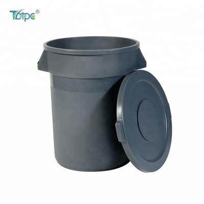 China Sustainable Food Recycler And Kitchen Container Round Plastic Waste Containers / Plastic Round Trash Box for sale