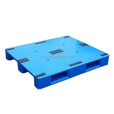 China Heavy Duty Monobloc Support Stackable Reinforced Plastic Pallets for sale