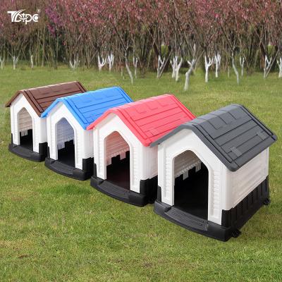 China Large Sustainable Plastic Kennel Morocco Outdoor Winter Warm For Large Dogs for sale