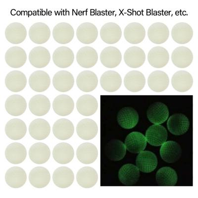 China Rival Toy Ammo Ball Refill for Nerf-Rival Blasters, Luminous Foam Ball Diameter 22mm/0.87Inche, Glow in Dark Ammo Ball for Rival for sale