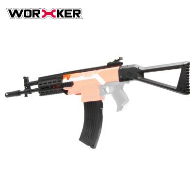 China Toy Gun Worker AK-12 Section A-01 Toys Plastic Gun Soft Bullets Gun Toy For Boys for sale