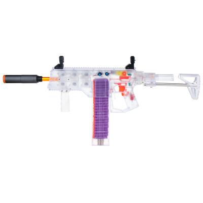 China Plastic Soft Dominator DIY Toy Gun For Kids Shooting Game Eco-friendly Material Blaster Worker Kits Automatic Type H (Plastic Flywheel) for sale