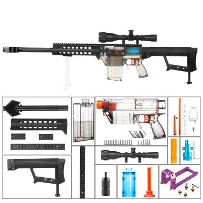 China Barrett Style Short Dart A Type Toy Gun Worker Pump Power Kits (Black Transparent) For Kids Toy Gun Prophecy-R and Worker Retaliator for sale