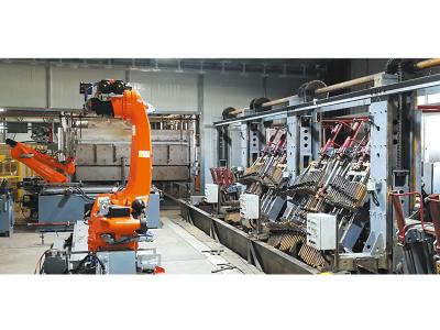 China Leaf Spring Heat Treatment Automatic Production Line for sale