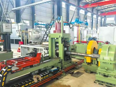 China Leaf Spring Long Taper Hot Rolling Parabolic Rolling Machine Manual Production Line for sale