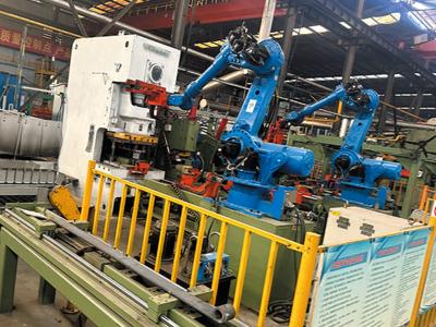 China Leaf Spring Automatic Eye Forming Automatic Production Line for sale