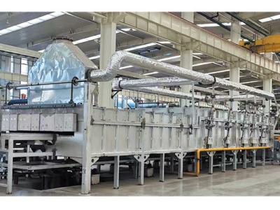 China Leaf Spring Heat Treatment Manual Production Line for sale