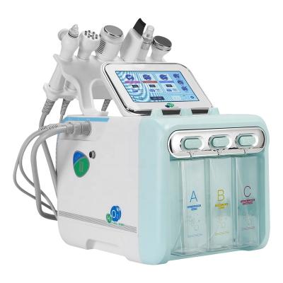 China Face Lift Pro 6 in 1 Dermabrasion Aqua Peel Clean Skin Care RF Vacuum Face Hydra BIO Cleanser Hydraulic Oxygen Jet Peel Water Machine for sale