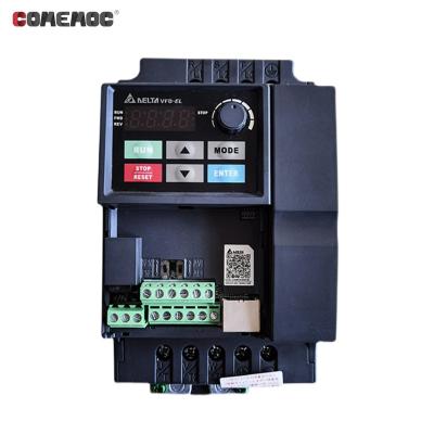 China Original industrial automation delta inverter 12V 220V solar inverter VFD-EL VFD007/015/022/040/037EL43A/43W/21A for sale