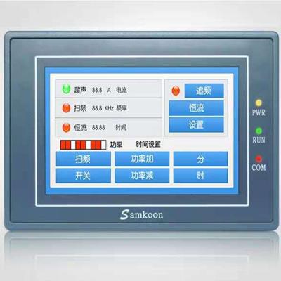 China Industrial Application Samkoon 4.3 Inch Hmi Touch Screen Display Panel Recessed LED TFT Touch Screen for sale