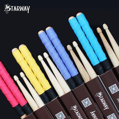 China STARWAY Professional Hocky Drum Sticks Hickory Wood Drumstick High Quality 5A 7A Musical Drum Sticks Drum Accessory for sale