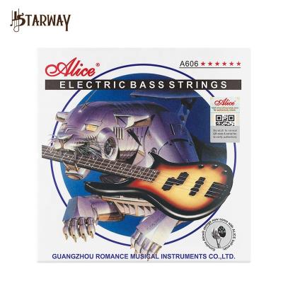 China The STARWAY Alice A606 BASS Strings Set Strings Electric Genuine Nickel Alloy Processing Anti-Aging Nickel Alloy For Concert Guitar Accessories for sale