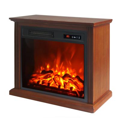 China Hotel Insert Cheap Indoor Decor Electric Fireplace With Mantel for sale