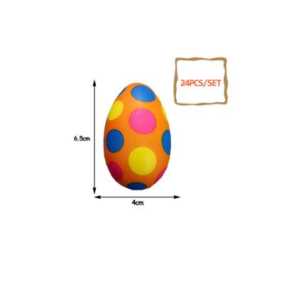 China Slow Rising PU Squeeze Surprise Egg Ester Eggs Pu Toys Pop Up Toy for sale