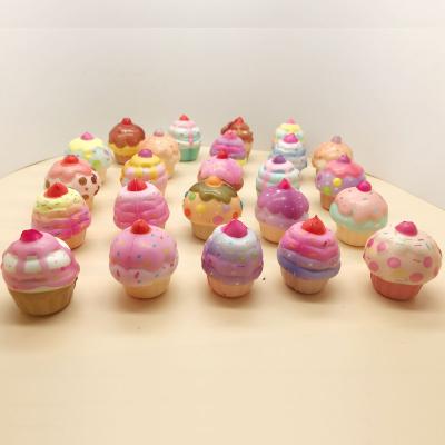 China Relieve Stress Full Color Printing Squishy Slow Food Ice Cream, Burger Popcorn Soda Donuts Pizza PU Toys for sale