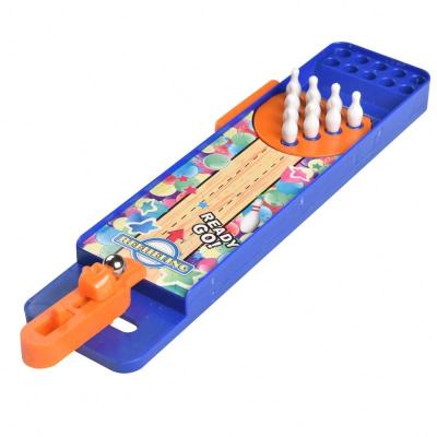 China Indoor Rolling Set 27.5*8cm Mini Bowling Game PP Game for sale