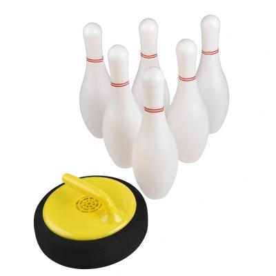 China Sports 0.6kgs Plastic Indoor Air Hover Plastic Bowling Alley For Adults Children for sale