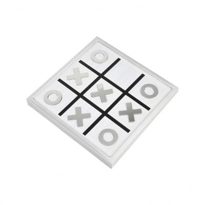 China Wholesale ALUMINUM Indoor Board Game Set Aluminum Tic Tac Toe for sale