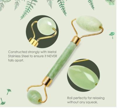 China Jade Roller Massage Facial Skin Stone Massage 15*4.30CM for sale