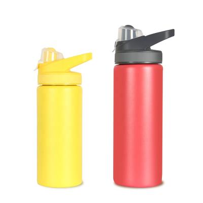 China Business Double Wall Stainless Steel Outdoor Sports Bottle With Lid Small Mouth Drinking Vacuum Bottle Keep Cool/Hot Water Bottle for sale