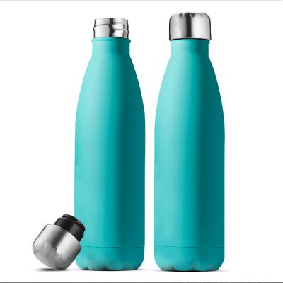 China Wholesale Hot Selling Custom Made Stainless Steel 500ml Vacuum Water Bottle Double Wall Outdoor Sport Bottle In Stock for sale