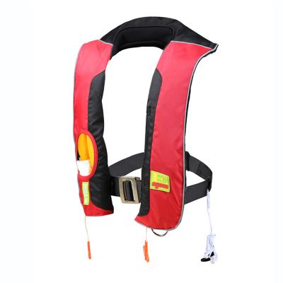 China Nylon Jersey Eyson MEB SOLAS MED Approved 275n Double Chamber Marine Life Jacket for sale