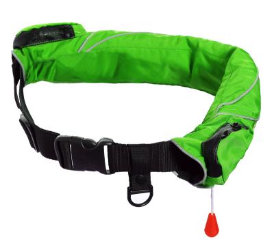 China Oxford Cloth Wholesale Inflatable Life Vest Fishing Life Vest Belt Package Inflatable Life Beacon for sale