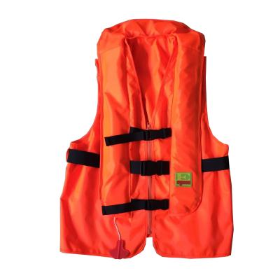 China Oxford & EPE Foam Eyson New Arrival Marine Safety Vest Foam And Inflatable Life Jacket for sale