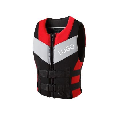 China Waterproof Flame Retardant Wear-Resisting Adult Customized Life Vest Neoprene Swim Wholesale Lifesaving Vest For Water Sports for sale