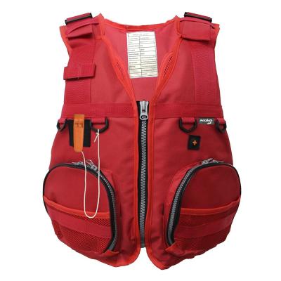 China Oxford Cloth SUP Life Jacket Polyester 420D Oxford EPE Foam Type 3 Life Vest For Jet Skis Day Sailing Life Jackets for sale