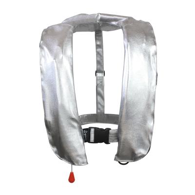 China Durable Oxford Cloth Life Vest Manual Automatic Inflatable Flame Retardant Life Vest for Welder and Boat Workers for sale