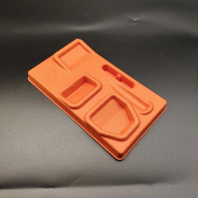 China China Factory Direct Supply: Orange Pulp Molding Base for Razors - Embedded Type with Shockproof & Drop-proof Features. Eco-friendly, Degradable, and Applicable for Wet Pressing or Dry Pressing for sale