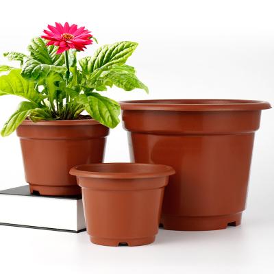 China Durable Material High Quality Multiple Sizes Garden Supplies Nursery Plant Pots Plastic Flower Pots for sale