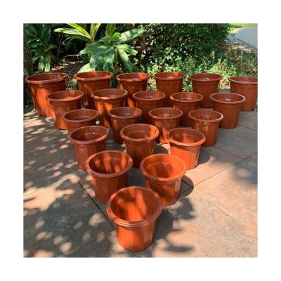 China Modern Reusable Plastic Plant Nursery Flower Pot Nursery Tray for sale