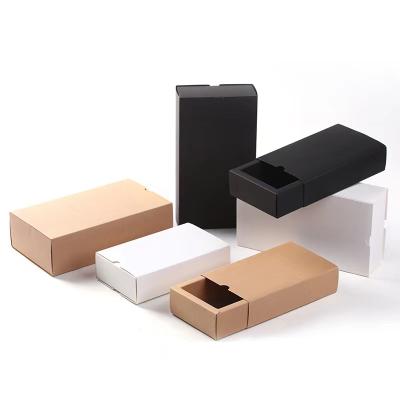 China Recycled Materials Wholesale Custom Colored Drawer Box Packaging for sale