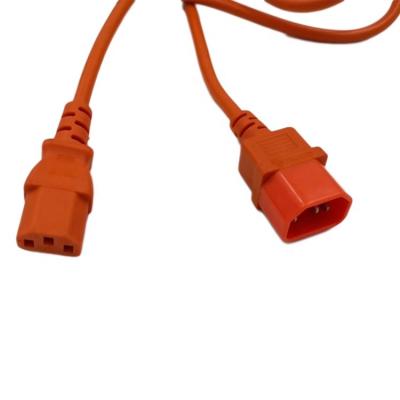 China COMPUTER VDE Approval IEC C14 To C13 Computer Power Cord for sale