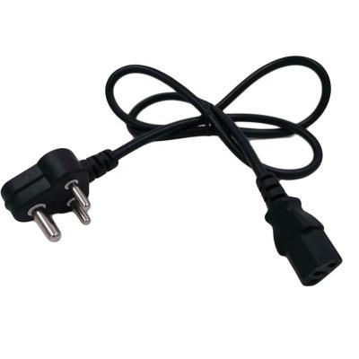 China COMPUTER South Africa Plug With IEC C13 Computer Power Cord for sale