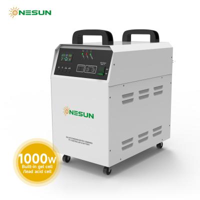 China Onesun New Design Miniwatt 1000W All-in-one Solar Energy Storage System For Daily Lighting SIA1012-100P for sale